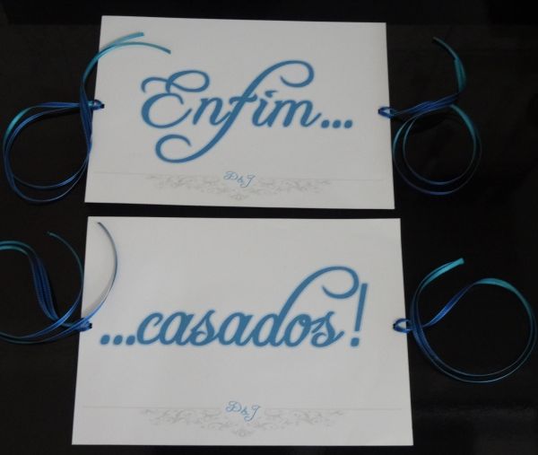 Placas Enfim Casados 002